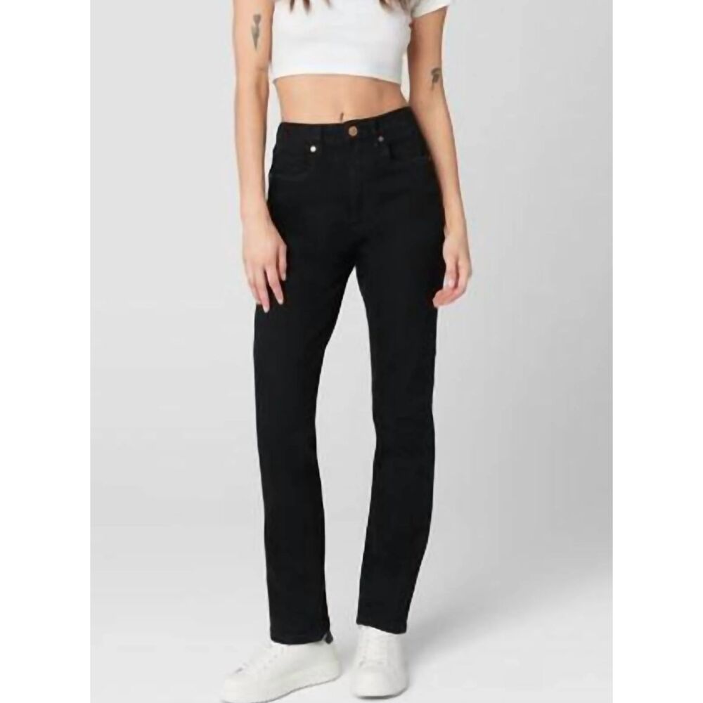 BLANKNYC Lexington Slim Straight Jeans Black 26 NEW‎ NWT